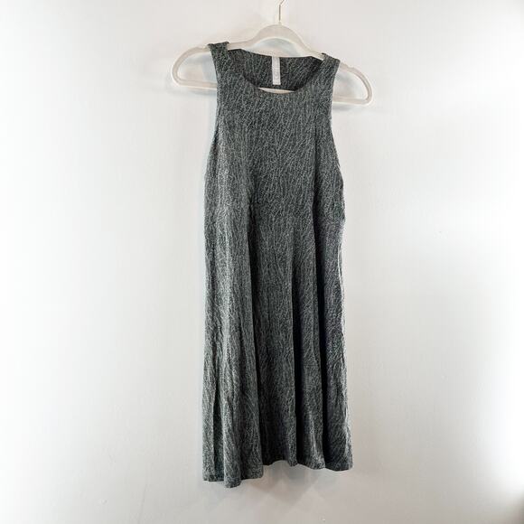 Athleta Santorini Thera Printed Mini Tank Dress Mojave Laurel Olive Green MP - Picture 5 of 7